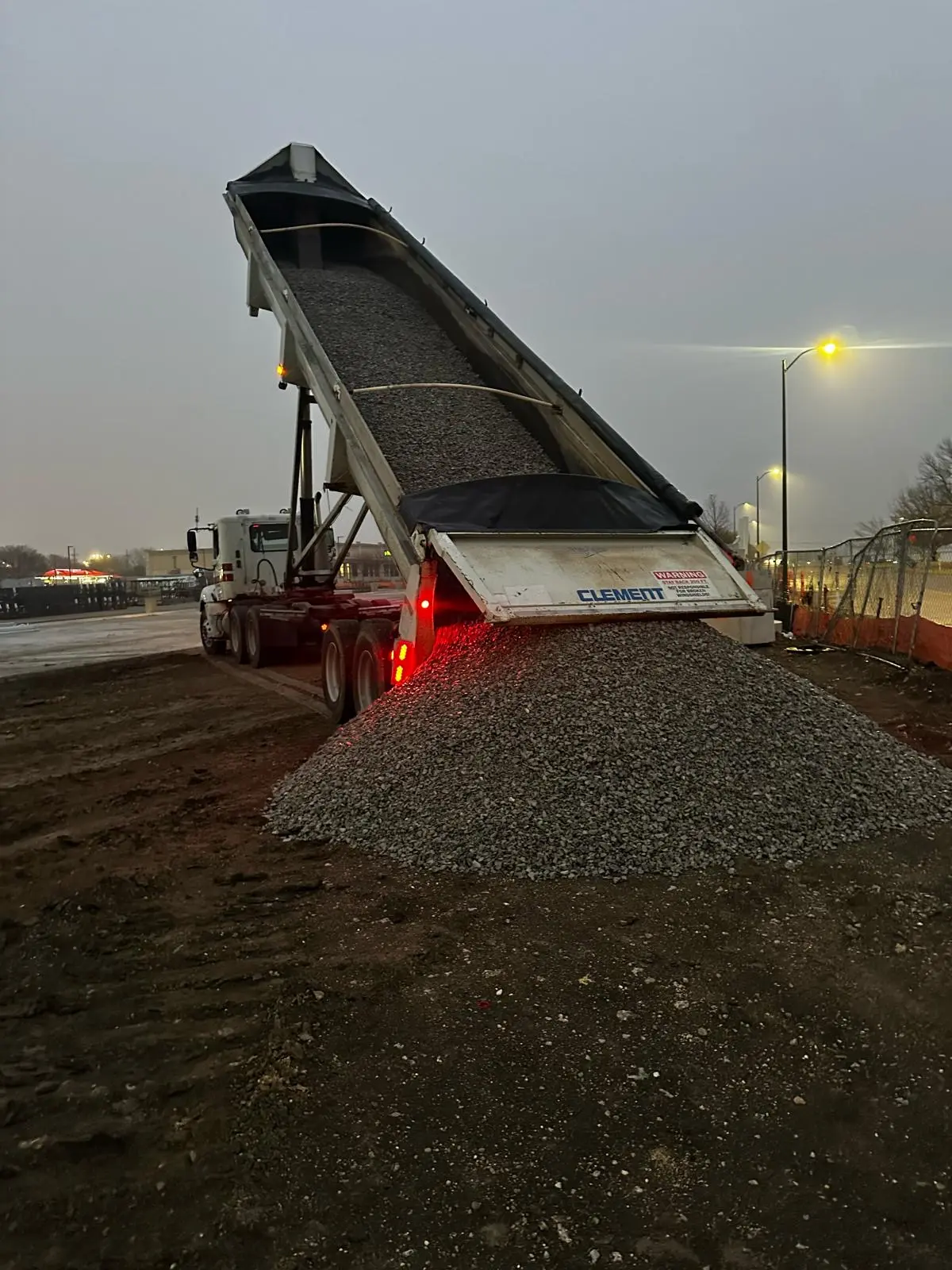 Hauling & Material Support by Castello Brothers Utilities